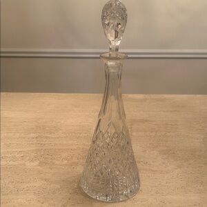 Vintage Crystal Decanter - Never Used